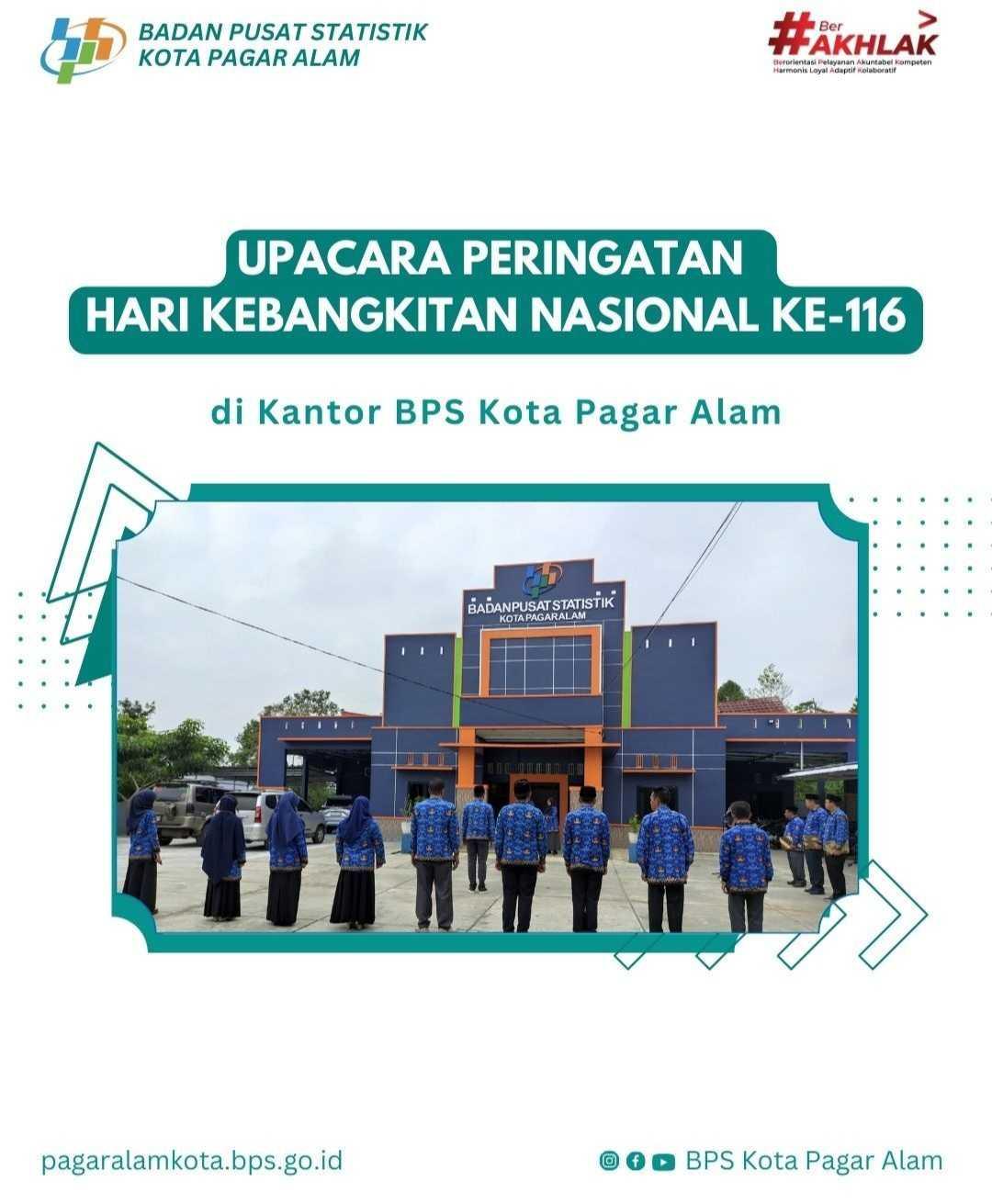 Upacara Peringatan ke-116 Hari Kebangkitan Nasional