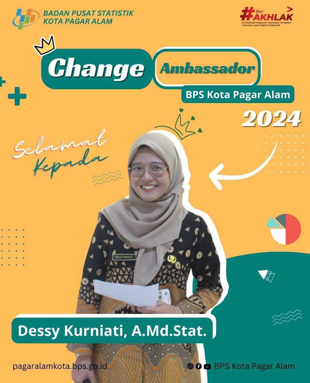 [CHANGE AMBASSADOR BPS KOTA PAGAR ALAM]