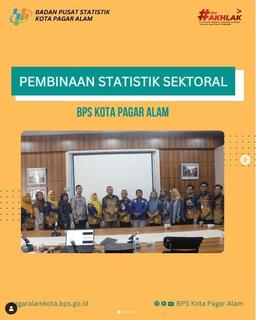 [Pelaksanaan Pembinaan Statistik Sektoral]