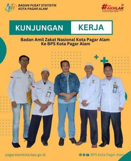 Kunjungan Kerja Badan Amil Zakat Kota Pagar Alam